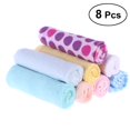 thumbnail image 2 of 8pcs Cotton Baby Face Washers Hand Towels Washing Bath Shower Wipe Nursing Towel (Random Color), 2 of 11