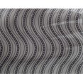 thumbnail image 4 of oneOone Georgette Viscose Fabric Dot & Waves Block Printed Fabric 1 Yard 42 Inch Wide, 4 of 4