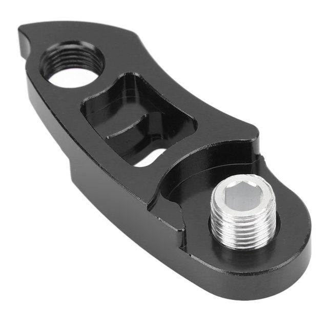 Bike Rear Derailleur Hanger Extension, Aluminum Alloy Bicycle Tail Hook Extension Extender For Most Tail Hooks For Cyclists Black