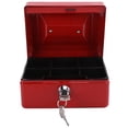thumbnail image 3 of Boîte de Verrouillage Sécurisée, Mini Boîte de Sécurité Portable de 6 Po pour Argent, Boîte de Verrouillage Sécurisée Efficacité Optimale, 3 of 8