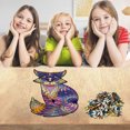 thumbnail image 2 of 200 Piece Wooden Unique Shaped Puzzle For Adults Animal Theme Educational Brain Teaser, 2 of 9