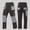 Brown, variant on Amzcrzy Cargo Pants for Men Men's Fashionable Color Blocked Work Clothes Multi Pocket Work Pants Men's Pants Men's Cargo Pants Work Pants for Men Pants for Men Men's Clothing