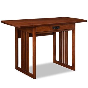Bowery Hill Bureau de bureau informatique en bois à Mission Oak