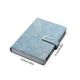 thumbnail image 3 of Fridja 2025 Schedule Planner with Date Notes, A Monthly, Weekly & Daily Planner 2025 for Planning Your Success, Solid Color A5 Size Hardcover Start Anytime and Achieve your Goals, Light Blue, 3 of 5