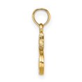 thumbnail image 2 of Diamond2Deal 14K Yellow Gold Letter S Initial Pendant for Women, 2 of 6