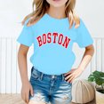 thumbnail image 2 of WEAIXIMIUNG Chemises Filles 10-12 2 Pcs Fille Enfant Mode Mignon Imprimé Col Rond Manches Courtes Tee Été Décontracté Ample T-Shirt Hauts 2-4 Ans, 2 of 4