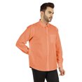 thumbnail image 3 of Bestman Long Sleeve Cotton Flex Shirt For Mens Button Downt W/ Patch Pocket Office Wear, 3 of 7