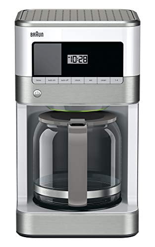 Braun Brewsense Drip Coffee Maker- 12 Cup- KF6050WH