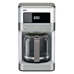Braun Brewsense Drip Coffee Maker- 12 Cup- KF6050WH