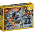 thumbnail image 2 of LEGO Creator 3in1 Cyber Drone 31111 Toy Building Kit (113 Pieces), 2 of 7