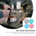 thumbnail image 3 of CHOK 4pcs Cat Food Can Lids Silicone Small Pet Food Can Lids for Wet Food Container, 3 of 7