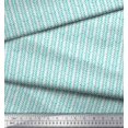 thumbnail image 2 of Soimoi Tissu Crêpe Polyester Imprimé Feuilles 1 Yard 52 Pouces de Large, 2 of 5
