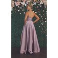 thumbnail image 2 of Classy Bridesmaid Satin Dress, 2 of 4