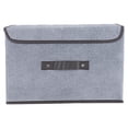 thumbnail image 1 of RKSTN Storage and Organization Foldable Storage Box With Lid 2pcs (large + Small) Fabric Storage Box With Lid, Closet Storage Box, Room Organization, Office Storage, Toy Storage Storage Bins, 1 of 6
