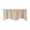 As shows I, variant on Binwennn Curtains 100 Inches Long 72 Curtains 2 Panels Shower Curtain Double Door Curtain Kitchen Shading Window Curtain Solid Color Pocket Fan Shaped Curtain Short Curtain 52 X 18 Inches