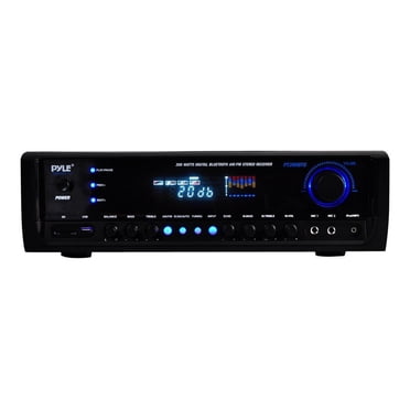 Pyle PT390BTU 300 Watts Numérique Cinéma Maison Bluetooth 4 Canaux Radio AUX Stéréo Récepteur