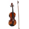 thumbnail image 1 of Violon Électroacoustique, Violon en Bois Massif, Instrument de Musique Violon Acoustique Conçu pour Durer, 1 of 9