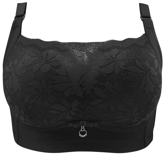 UPPADA Up To 40% off Plus Size Front Button Bras for Women Sports Bras Full Coverage Soft Sleep Wirefree Bras Push Up Bra Seamless Comfort Supportive Bras Plus Size Everyday Bra