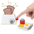 thumbnail image 3 of Children‘s Simulation Kitchen Appliances Kitchen Toys Sets Coffee Bread Machine Educational Toys Wooden Kitchen Toys For Girls, 3 of 7