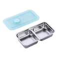 thumbnail image 1 of TIELUTT And Go Snack Containers Reusable Dishwasher Stainless Steel Reusable Snack Sealed Storage Container 1 Cup Glass Containers with Lids Meal Prep Containers with Lids Ice Container Small Kitchen, 1 of 3