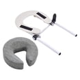 thumbnail image 1 of lionlar Massage Table Face Down Pillow Comfort Practical Premium Face Cradle Cushion Gray, 1 of 8
