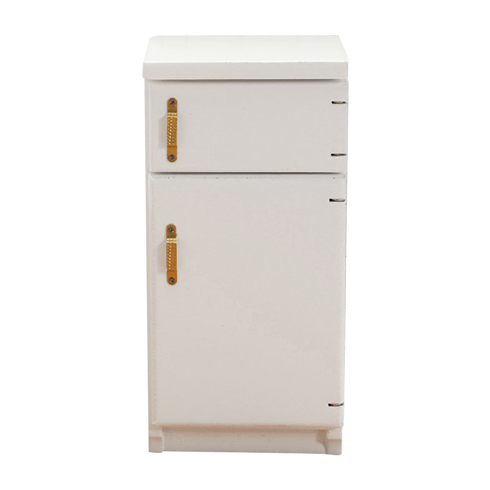 OULII Small Fridge Mini House Fridge Model Synthetic Material 1Pack