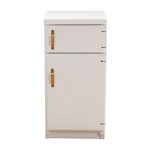 OULII Small Fridge Mini House Fridge Model Synthetic Material 1Pack