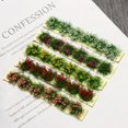 thumbnail image 4 of Lefu Self-Adhesive Static Grass Tufts Miniature Scenery Mixed Wildflowers DIY Crafts, 4 of 5