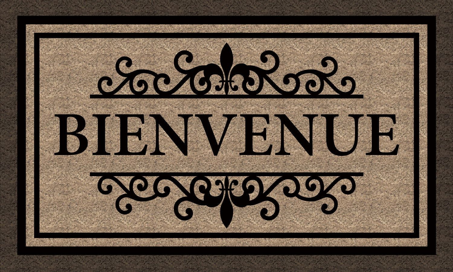 18" x 30" Tapis D'accueil Fabriqué à Partir de Matériaux Recyclés