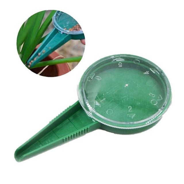Jinsinto 2 Pcs Garden Seed Dispenser Sower Seeds Dial 5 Settings