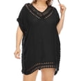 thumbnail image 1 of TIMIFIS Paréos pour Femmes Grande Taille Cache-Maillot Cache-Maillot Ajouré Maillot de Bain Plage Bikini Cache-Maillot Crochet Robe de Plage - Été, 1 of 5