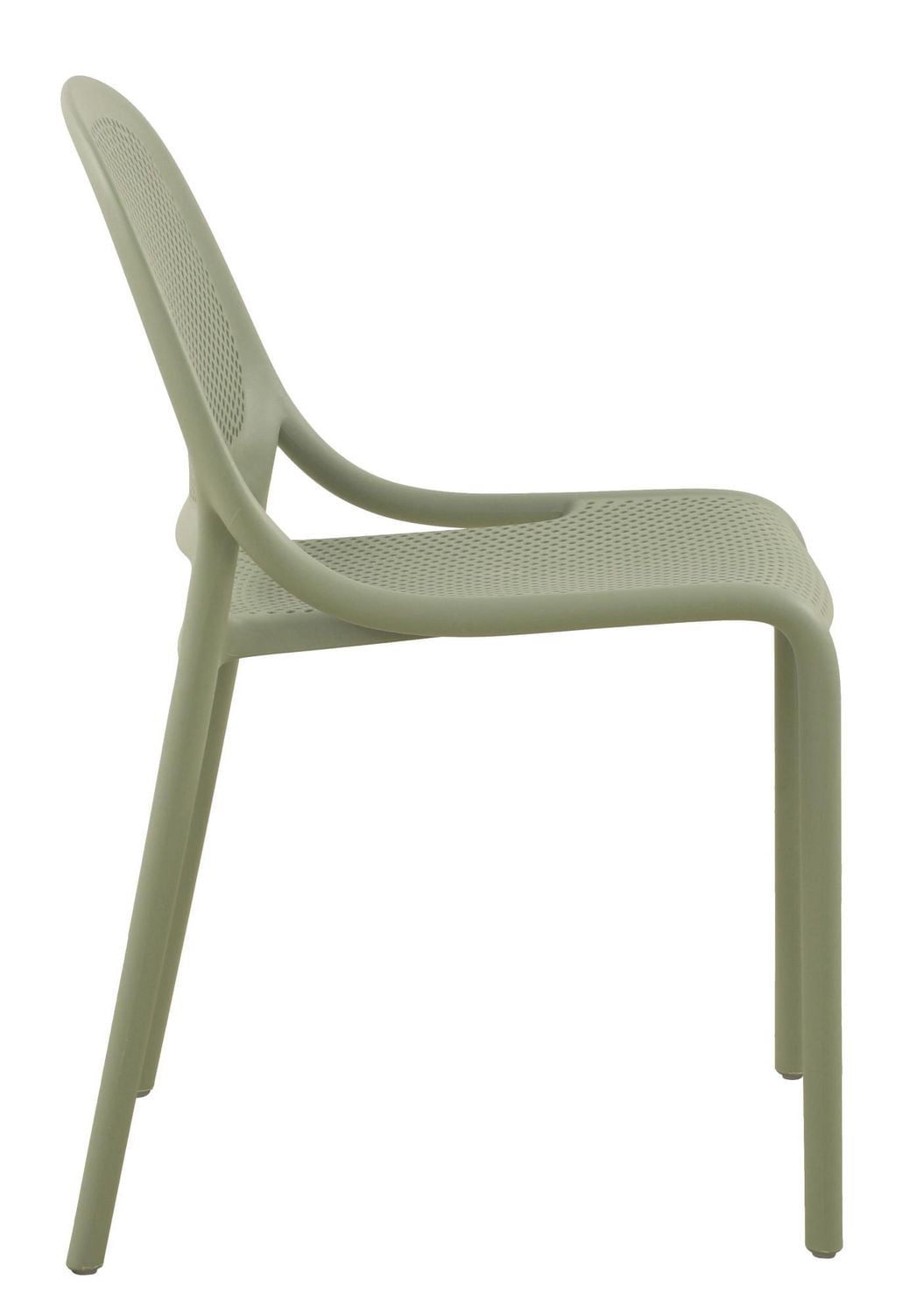 Summer armless dining chair Green Jade (4 chairs/box )