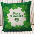 thumbnail image 1 of Jusqu'à 65 % de Rabais SMihono Coussin de la Saint-Patrick pour la Maison Taie d'Oreiller Famille Survivante Housse de Coussin Décoratif, 1 of 2