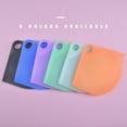 thumbnail image 4 of Portable Mask Holder Bag Foldable Dust Face Mask Storage Preservation Silicone Pouch Organizer, 4 of 6