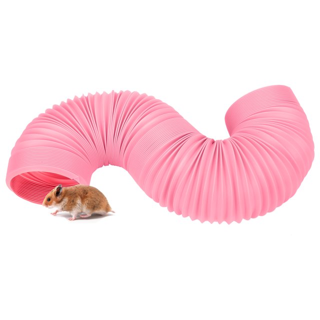 Small Animal Play Tunnel, Odor- Small Animal Foldable Play Tunnel For Groundhog For Guinea Pig For Ferrets