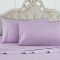 thumbnail image 2 of 300 Thread Count 100% Egyptian Cotton 4-Piece Bed Sheet Set (1 Flat, 1 Fitted Sheet, 2 Pillow Covers) 24 Inches Deep Pocket Solid Pattern, 2 of 6