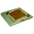 thumbnail image 2 of Foremost Tarp Bâche Argentée et Brune 18 X 24 21824, 2 of 2