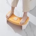 thumbnail image 1 of Dvkptbk Assistance Steps Folding Toilet Stool, Squatting Poop Stool, Bathroom Potty Step Stool, Toilet Assistance Steps, Step Stool, Fits All Toilets, Detachable ＆ Stackable, 1 of 8