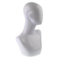 thumbnail image 2 of Langgg Female Mannequin Manikin Head Display Headphone Display Head Display Head Female Mannequin Shoulder Model Head Plastic for Wigs Glasses Hats Display, 2 of 9
