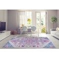 thumbnail image 2 of Ladole Rugs Shareen Traditional Design Soft Sustainable Area Rug Carpet Tapis in Blue Multicolor, 2 of 4