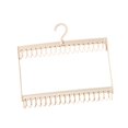thumbnail image 3 of Underwear Hanger Closet Organizer Rotatable Windproof Clothes Drying Hanger with Pink 36clips, 3 of 9