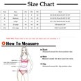 thumbnail image 2 of Bikini Tops For Women Summer Fashion Multi Color Swimsuit Halter Ruched High Waist Bikini Top, 2 of 4