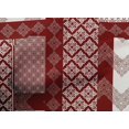 thumbnail image 5 of oneOone Cotton Poplin Red Fabric Block Sewing Material Print Fabric By The Yard 56 Inch Wide, 5 of 5
