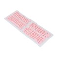 thumbnail image 1 of Custom Keycaps 132 Keys, Thai Keycaps OEM Keycaps 132 Keycaps Set, Translucent DIY Thai Keyboard Keycaps Replacement for 61 62 64 68 84 87 104 108 Mechanical Keyboards, 1 of 7