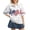 White_#13, variant on Sewkxo Women Short Sleeve Polo Shirt Oversized Collar Y2k Pullover T Shirt Casual Loose Streetwear Rugby Sweatshirt,White L