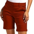 thumbnail image 2 of jovati Shorts Grande Taille pour Femmes Shorts en Sergé Extensible pour Femmes Grande Taille Taille Fine à Enfiler Coupe Régulière Shorts de Randonnée Été Décontractés avec Poches Shorts Grande Taille pour Femmes Shorts pour Femmes Grande Taille, 2 of 9