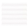 thumbnail image 4 of Loose Leaf Binding Spine, Reusable 22mm Inner Diameter Plastic Binding Rings 10 Pcs Wear Resistant PP 30 Holes  For Store Transparent, 4 of 8