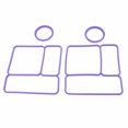 thumbnail image 1 of 2 Pack Silicone Lunch Box Gasket Replacement Set, Lunch Box Seal For OmieBox with Airtight Food Container Gasket Replacement Part For Kids  Lunch Box, 1 of 7