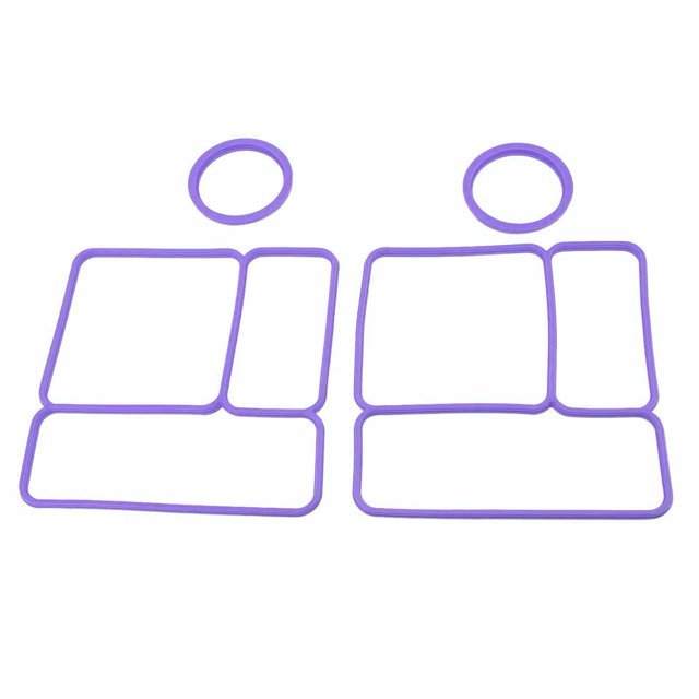2 Pack Silicone Lunch Box Gasket Replacement Set, Lunch Box Seal For OmieBox with Airtight Food Container Gasket Replacement Part For Kids Lunch Box