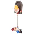 thumbnail image 1 of Yard Elf Out Ornament, Adorable Durable Tree Gnome Statue Resin Colorfast Vivid  For Outdoor For Garden, 1 of 8